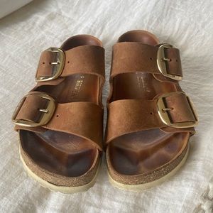 Birkenstock Arizona Big Buckle in Congac